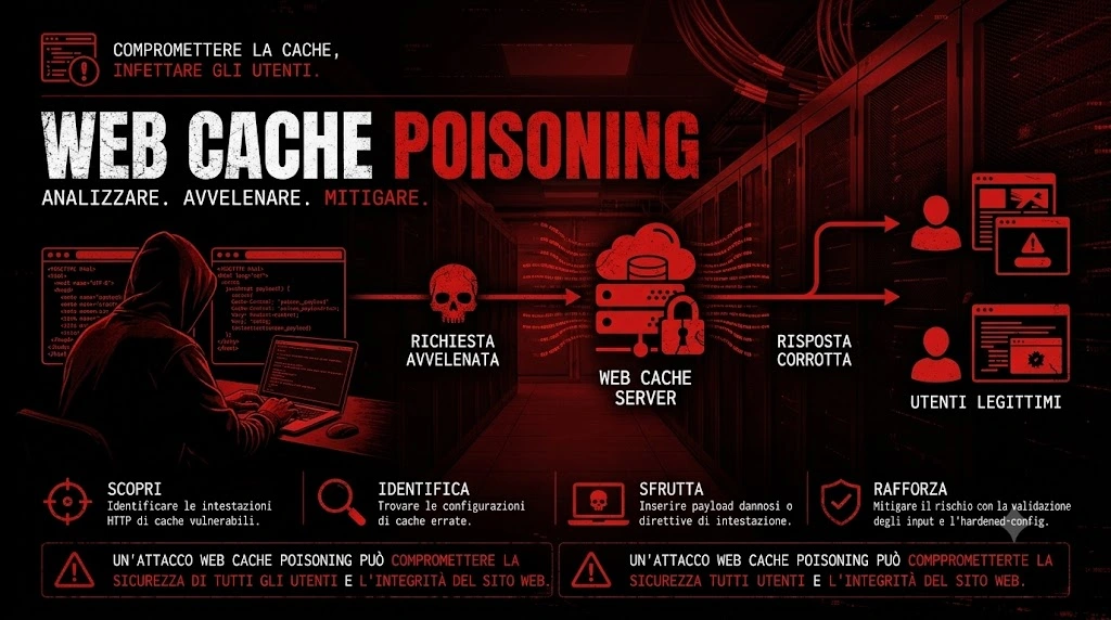 Web Cache Poisoning: Cos'è, Come Funziona e Come Sfruttarlo Web Cache Poisoning: Cos'è, Come Funziona e Come Sfruttarlo