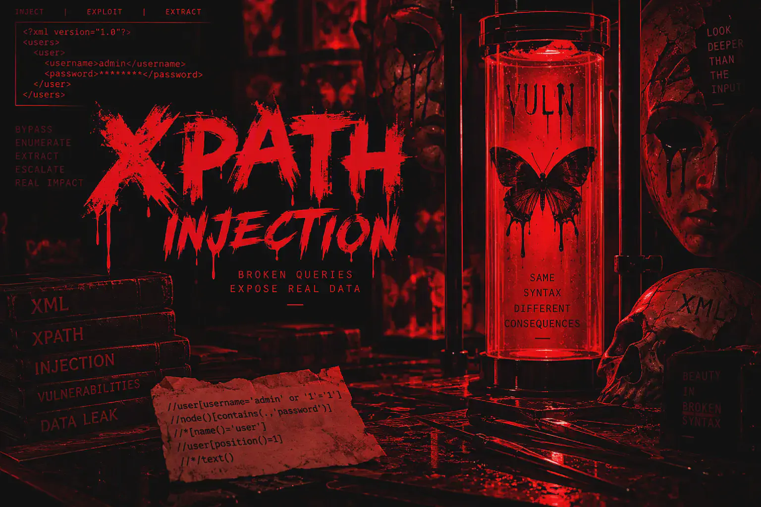 XPath Injection: Payload, Login Bypass e Blind Attack su XML