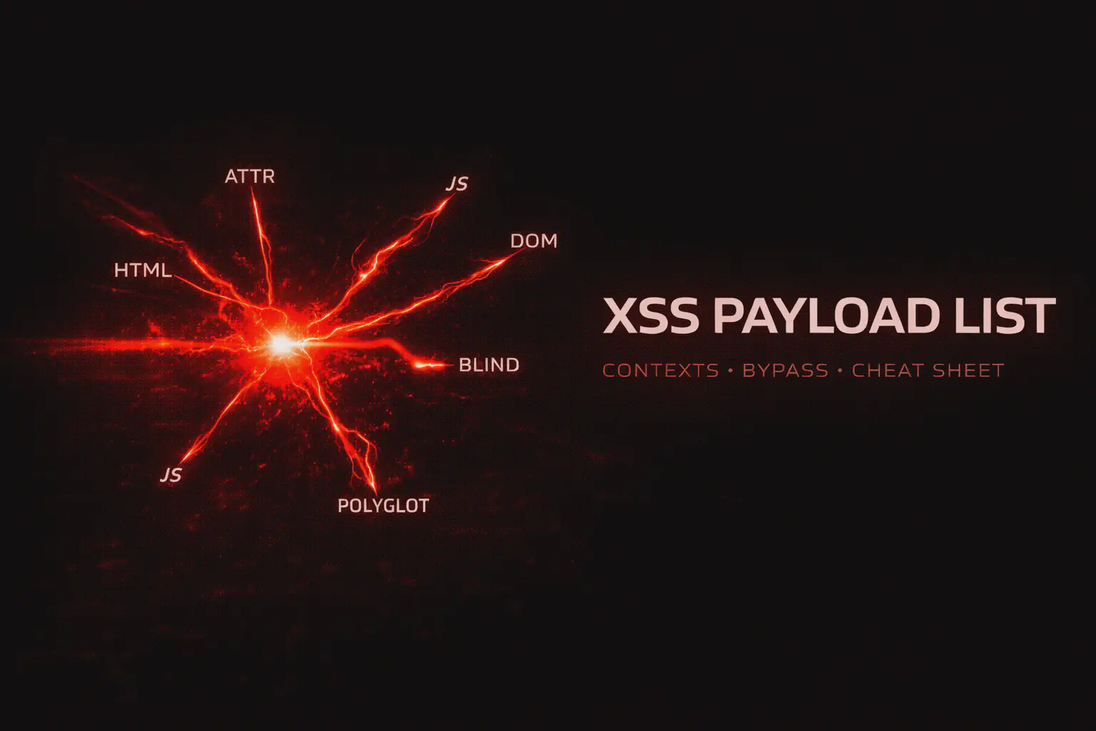 XSS Payload List: cheat sheet completa per context, bypass e blind XSS